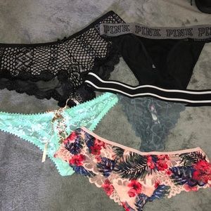 VS Thong and panties bundle